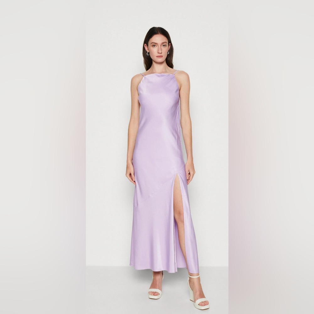 Abercrombie & Fitch Lavender Satin Dress